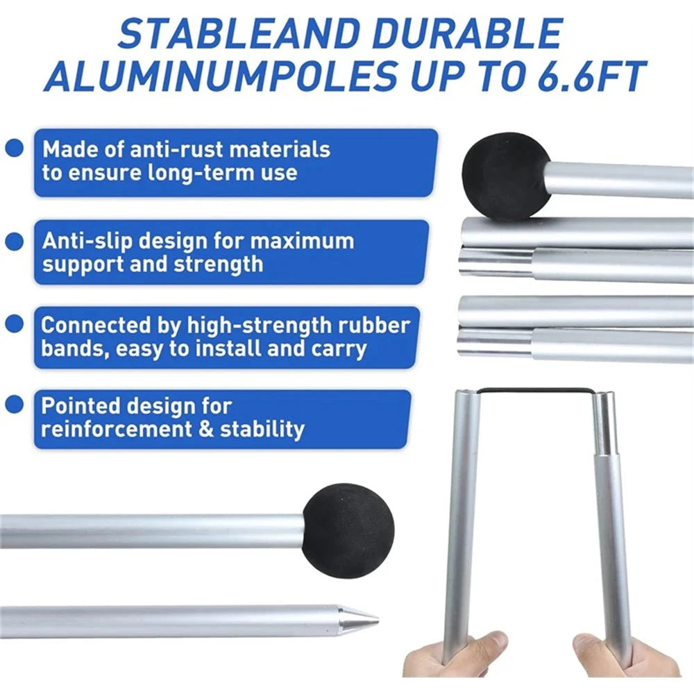 Beach Tent Sun Shelter with UPF 50+ UV Protection,Beach GlowCart