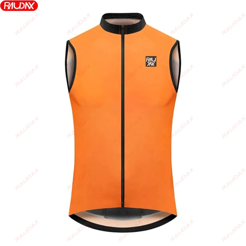 RAUDAX2024 New Unisex Bike Riding Vest Summer Road Bike Windproof Riding Vest MTB Bike Sleeveless Riding Vest Off Road Bike Vest GlowCart