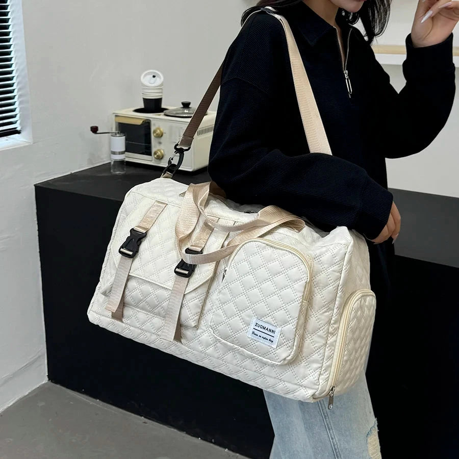 Durable Nylon Travel Duffle Bag, Portable Sports Gym Bag for GlowCart