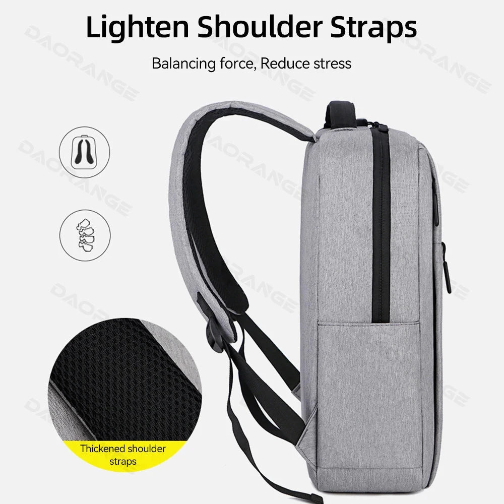 Laptop Bag USB Backpack for Macbook Air Pro Lenovo Asus HP GlowCart