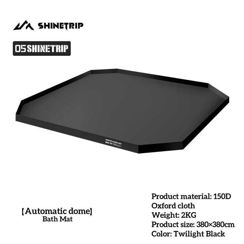 ShineTrip 05 Series Dome camping tent Quick Setup big tent GlowCart