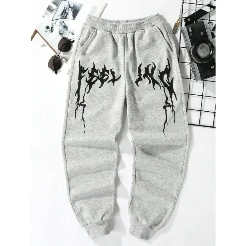 2025 Trend Men Sweatpants Oversized Oversized Joggers for GlowCart