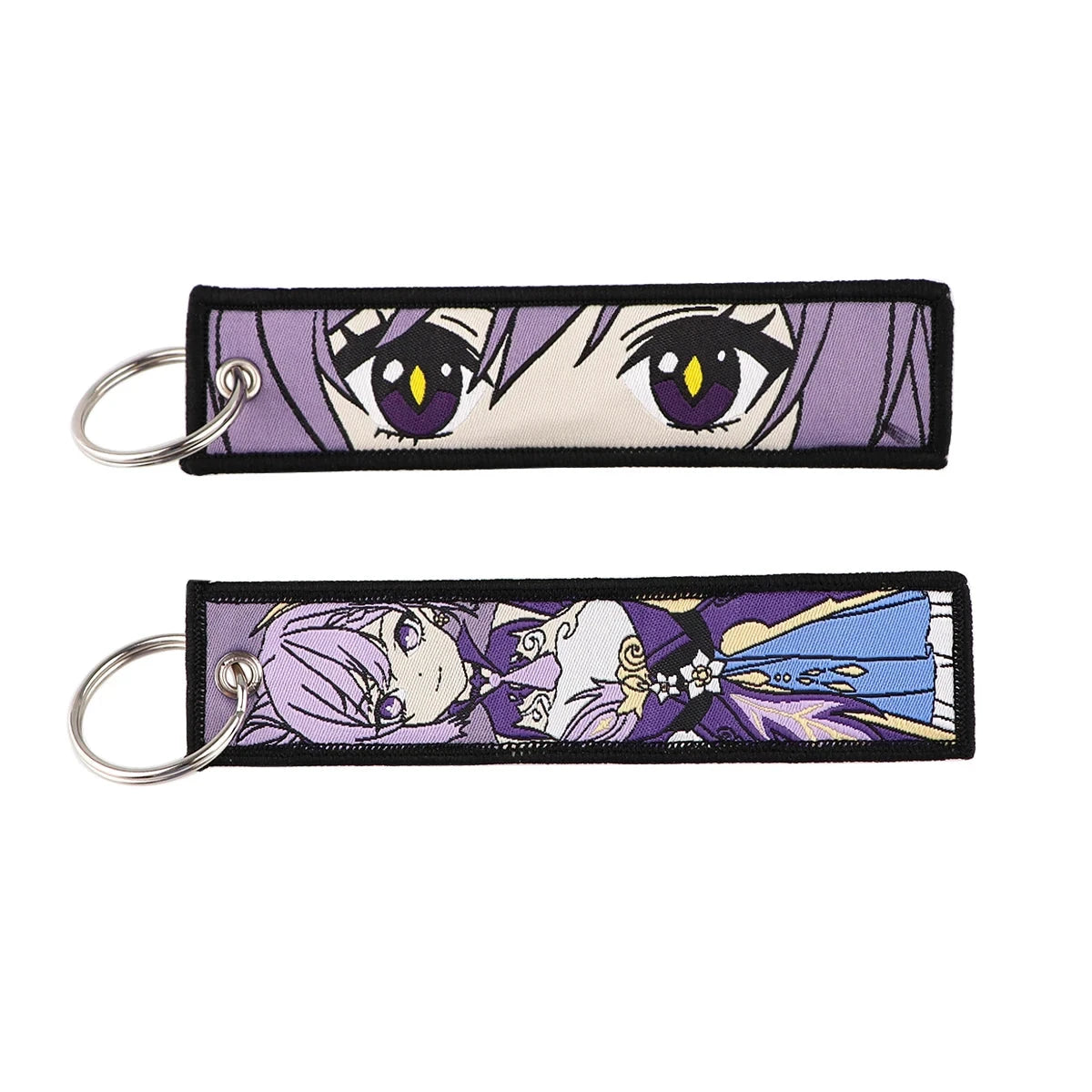 Classic Anime Cool Embroidery Key Fobs Key Tag Motorcycles GlowCart