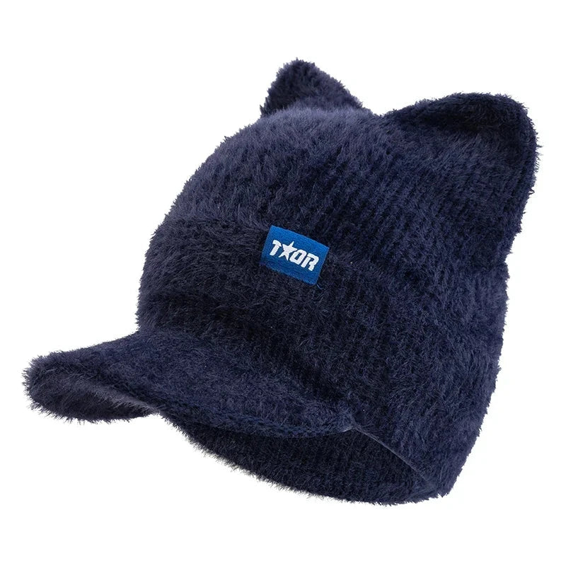 Hot Sale Women Candy Colors Winter Hat Fashion Faux Fur GlowCart