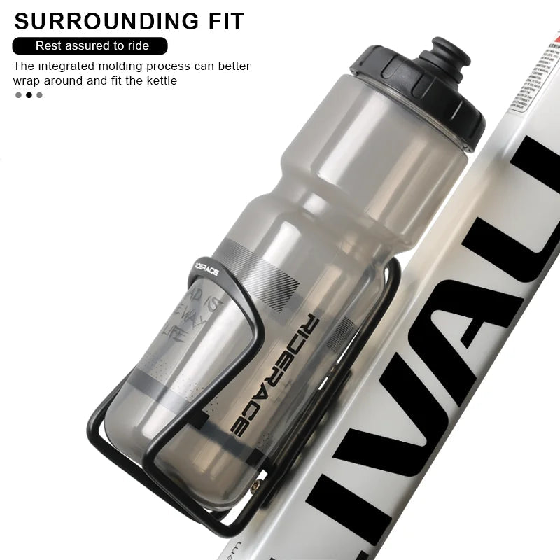 Bicycle Water Bottle Holder Aluminum Alloy Lightweight Mountain Road Bike Bottle Cage Cycling One-Piece Drink Water Cup Stand GlowCart