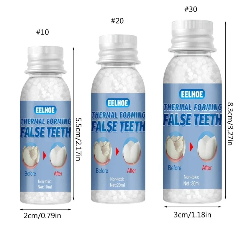 Resin 10ml/20ml/30ml Temporary Tooth Repair Teeth Gaps False GlowCart