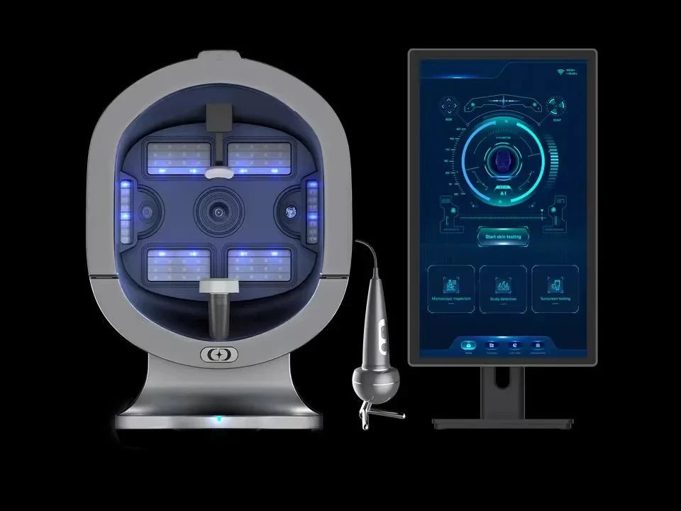 Professional 3d Scanner Face Mirror Device Dermatoscope Skin GlowCart