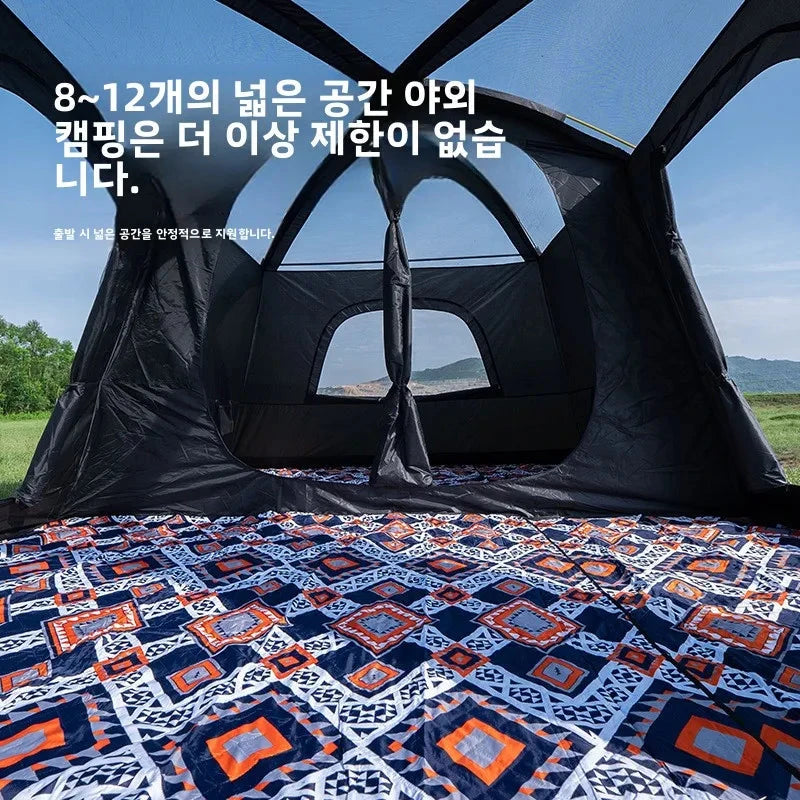 10 People Beach Shading 4 Season Canopy Outdoor Camping Tent GlowCart