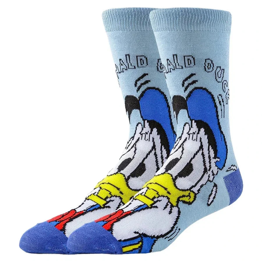 6pairs Random Color Potdemiel Disney Cartoon Anime Socks Hip GlowCart