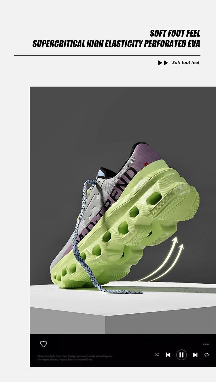 Men's Cushioning Running Shoes Lightweight Athletic Casual