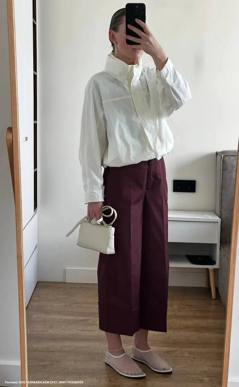 Windproof Stand Collar Jacket Women's Outdoor Casual Hooded GlowCart