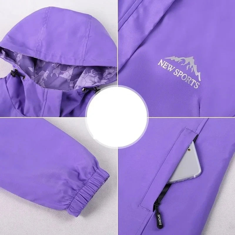 Double-Sided Windbreaker Mid-Length Women's Coat 2023 New GlowCart