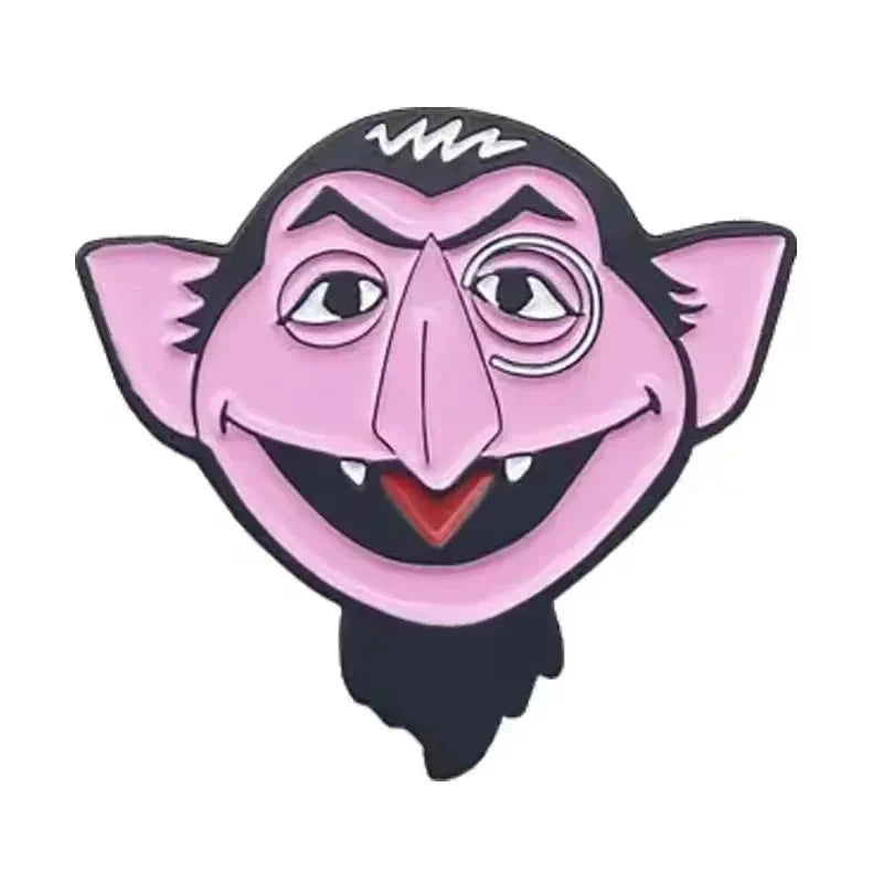 Comedy Movie Animal Enamel Pins Show Group Hug Cartoon GlowCart