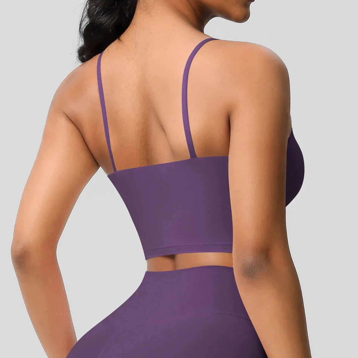 JUREN Breathable Sports Bra Anti-Sweat Fitness Top Women Seamless Yoga Bra Shockproof Crop Top Push Up Sport Bra Gym Workout Top GlowCart