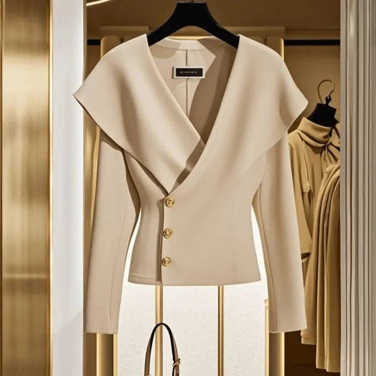 Autumn New Fashion Solid Color Long Sleeve Shirt for Women GlowCart