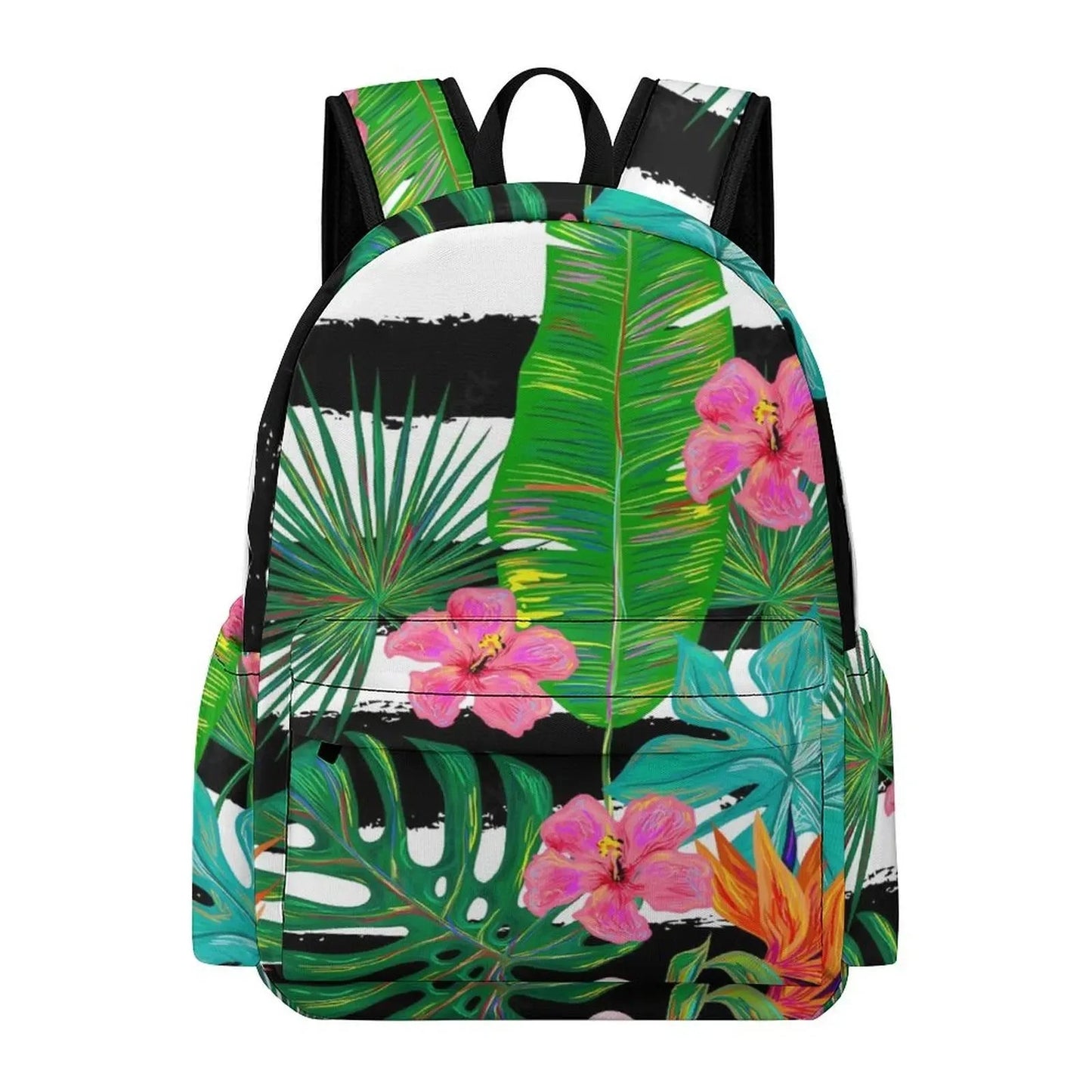 Floral Printed 3d Printed Schoolbags For Boys And Girls GlowCart