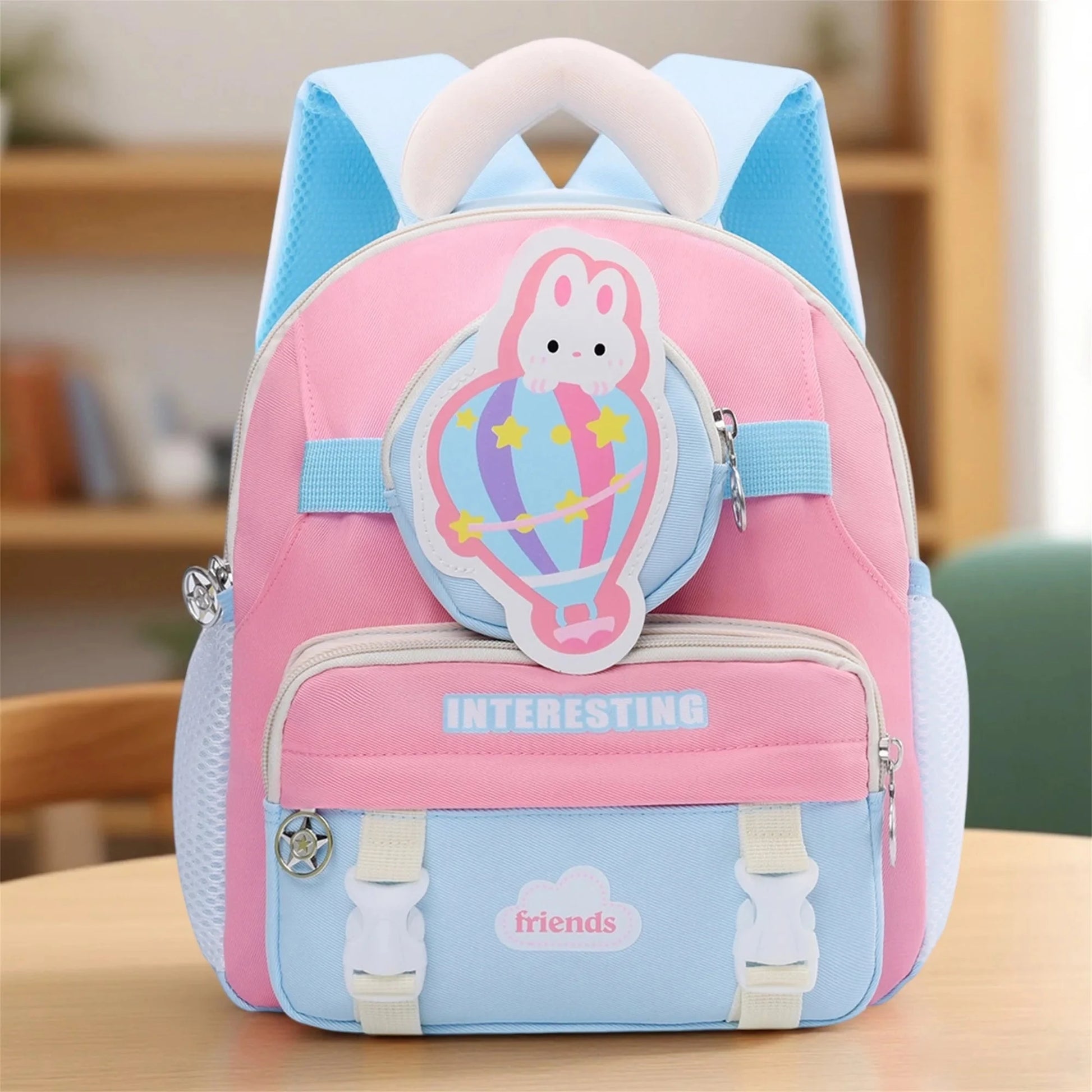 Adorable Bunny Kids Backpack for Boys and Girls Cute Animal Toddler School Bag with Cartoon Design for Preschool and GlowCart