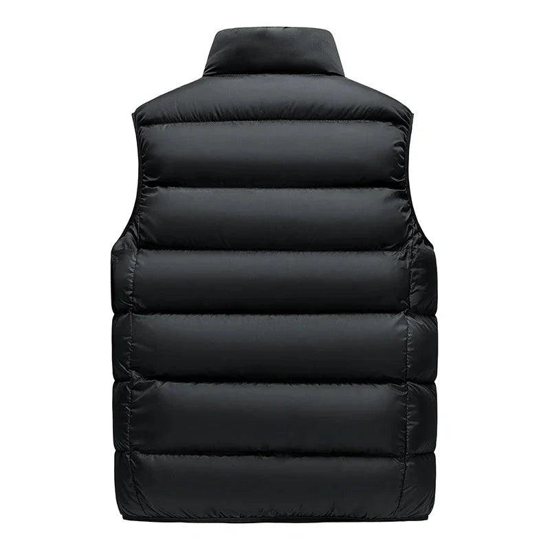 Men's Down Jacket Warm Down Cotton Vest Fashion Warm Running GlowCart