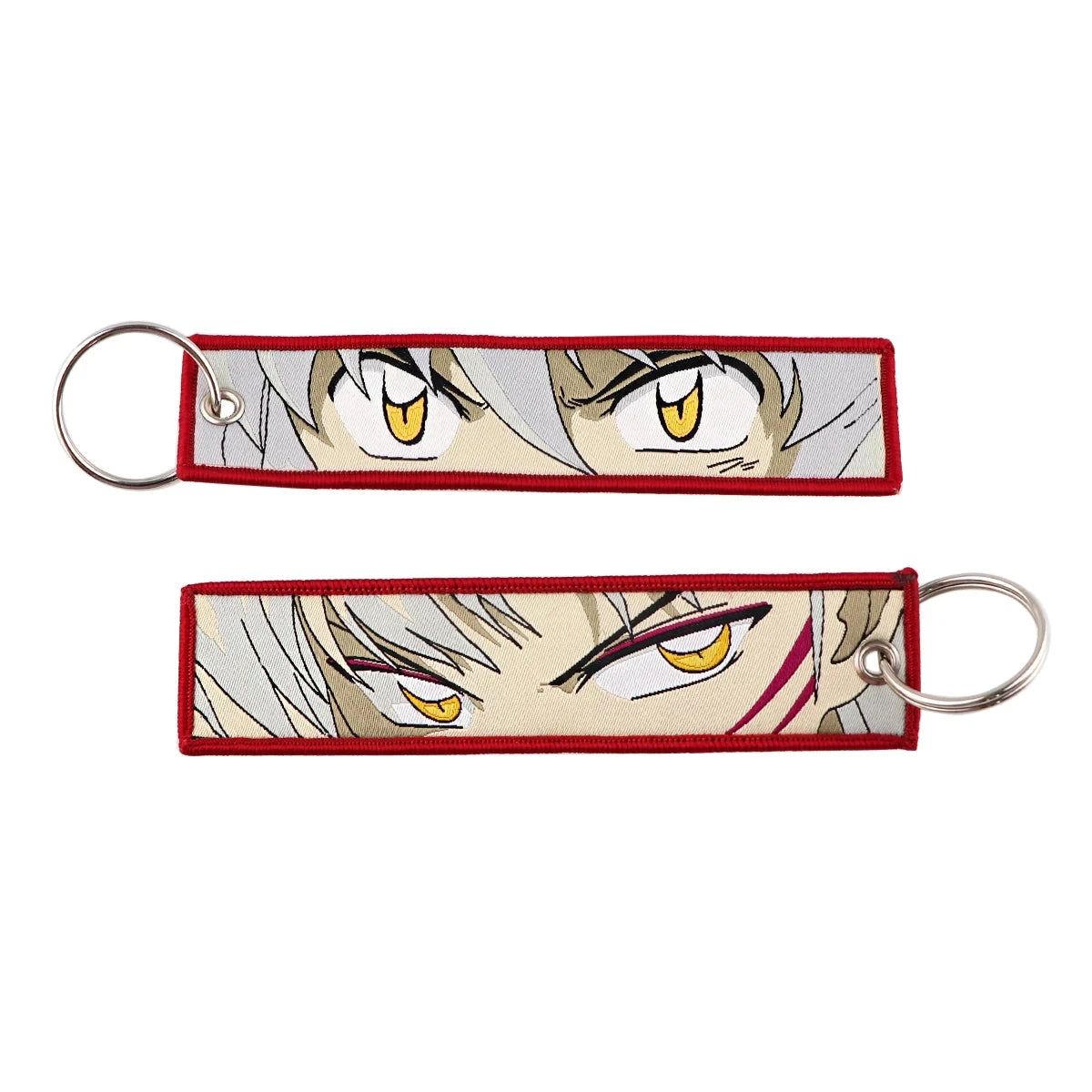 Classic Anime Cool Embroidery Key Fobs Key Tag Motorcycles GlowCart