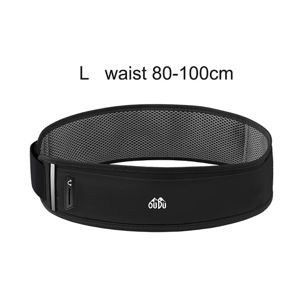 Running Belt Waist Bag with Water Bottle 330ml Women Sports Fanny Pack Men Phone Pouch Jogging Gym Bags Hydration Run GlowCart