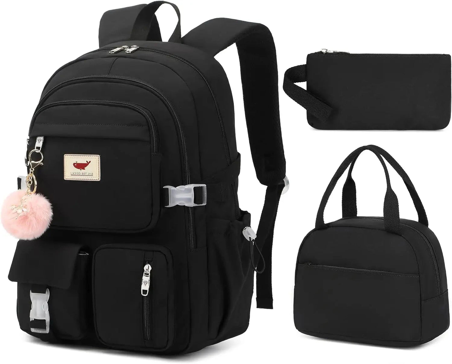 School Backpack for Teen Girls Women College Laptop GlowCart