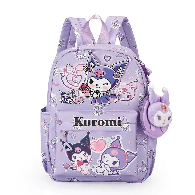 Cute HelloKitty Kuromi Children School Stationery Bag Kawaii GlowCart