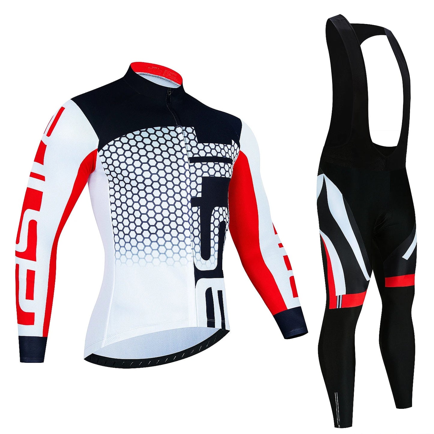 2024 Pro Cycling Jerseys Sets Autumn Riding Long Sleeves Men Cycling Bib Set Bicycle Clothing Spring MBT Breathable Bike Clothes GlowCart