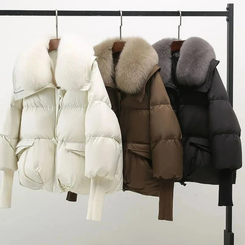 2025 Down Cotton Short Padded Jacket Women Parkas Autumn GlowCart