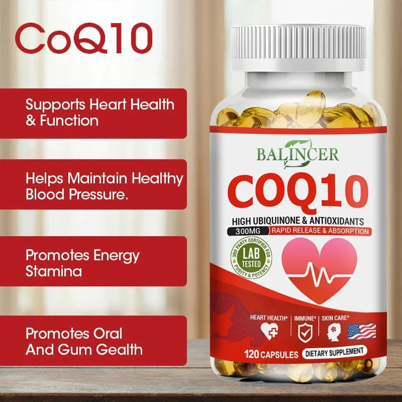 Coenzyme Q-10 - Natural Antioxidant for Cardiovascular GlowCart