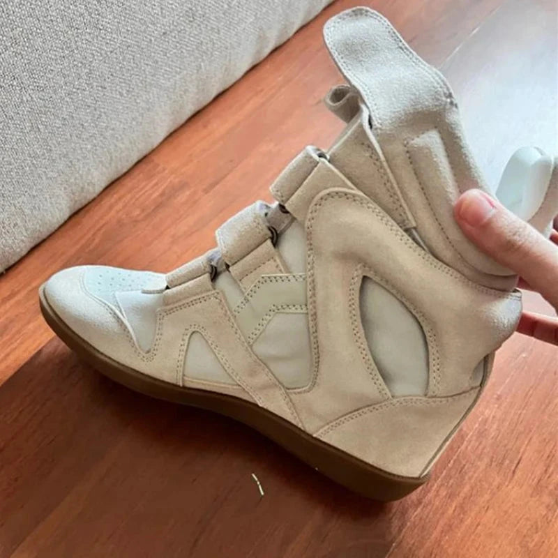 2026 Classical Hot Sale Internal Height Increase Punk Shoes GlowCart