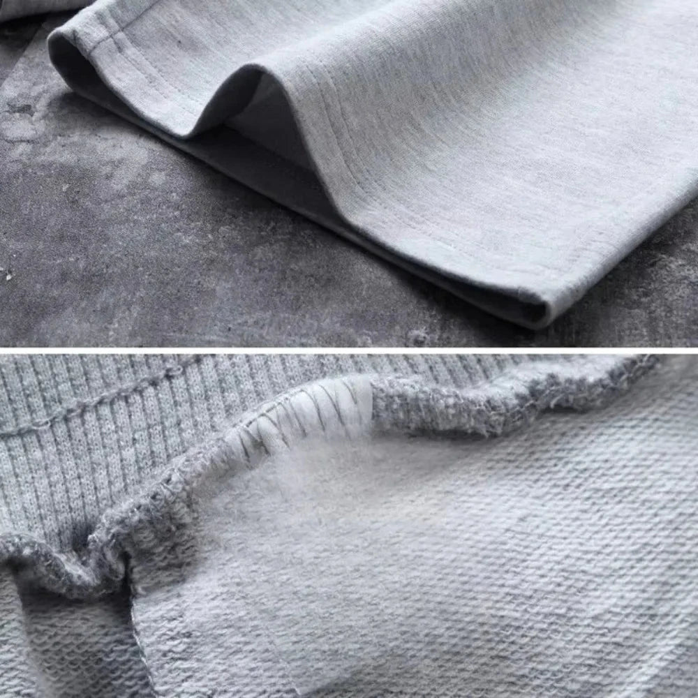 Spring and summer new solid color gray atmospheric men's GlowCart