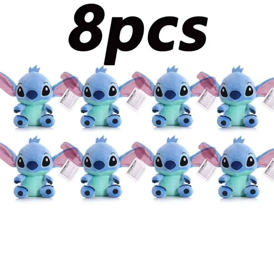 12cm 20cm 25cm Stitch Stuffed Plush Models Cartoon Stuffed GlowCart