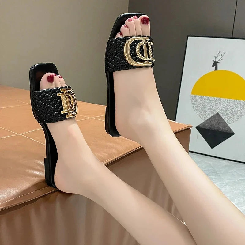 Women Slippers Party Sexy Elegant Slippers Women Luxury GlowCart