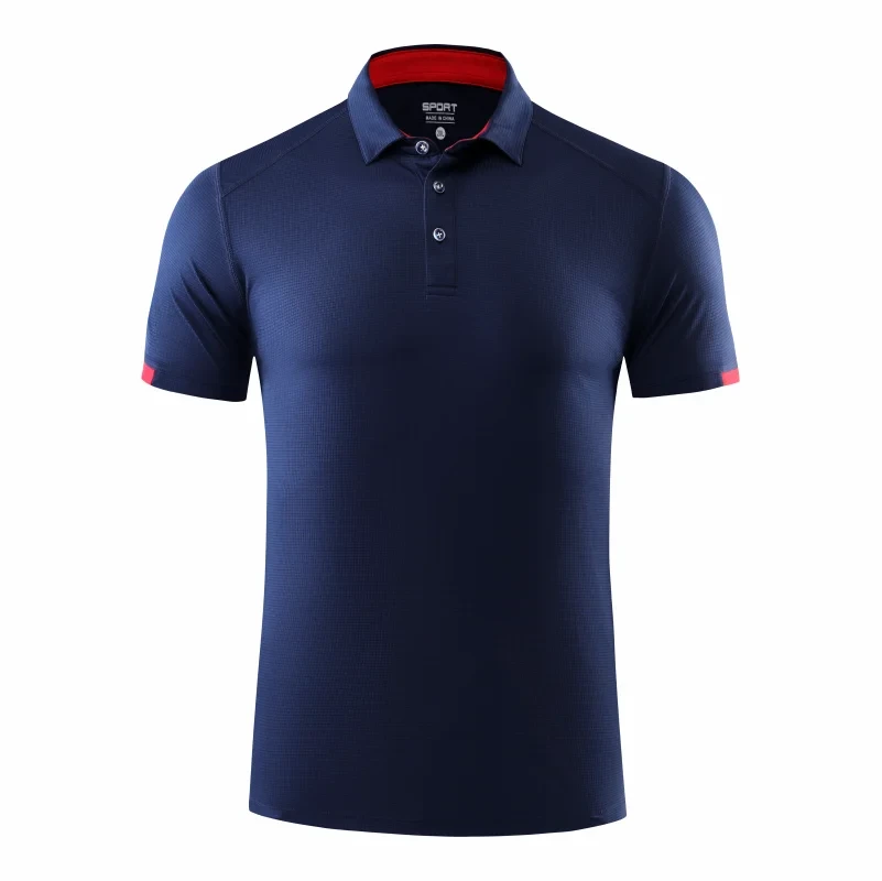 Casual Sports Quick-drying Lapel Short-sleeved POLO Shirt GlowCart