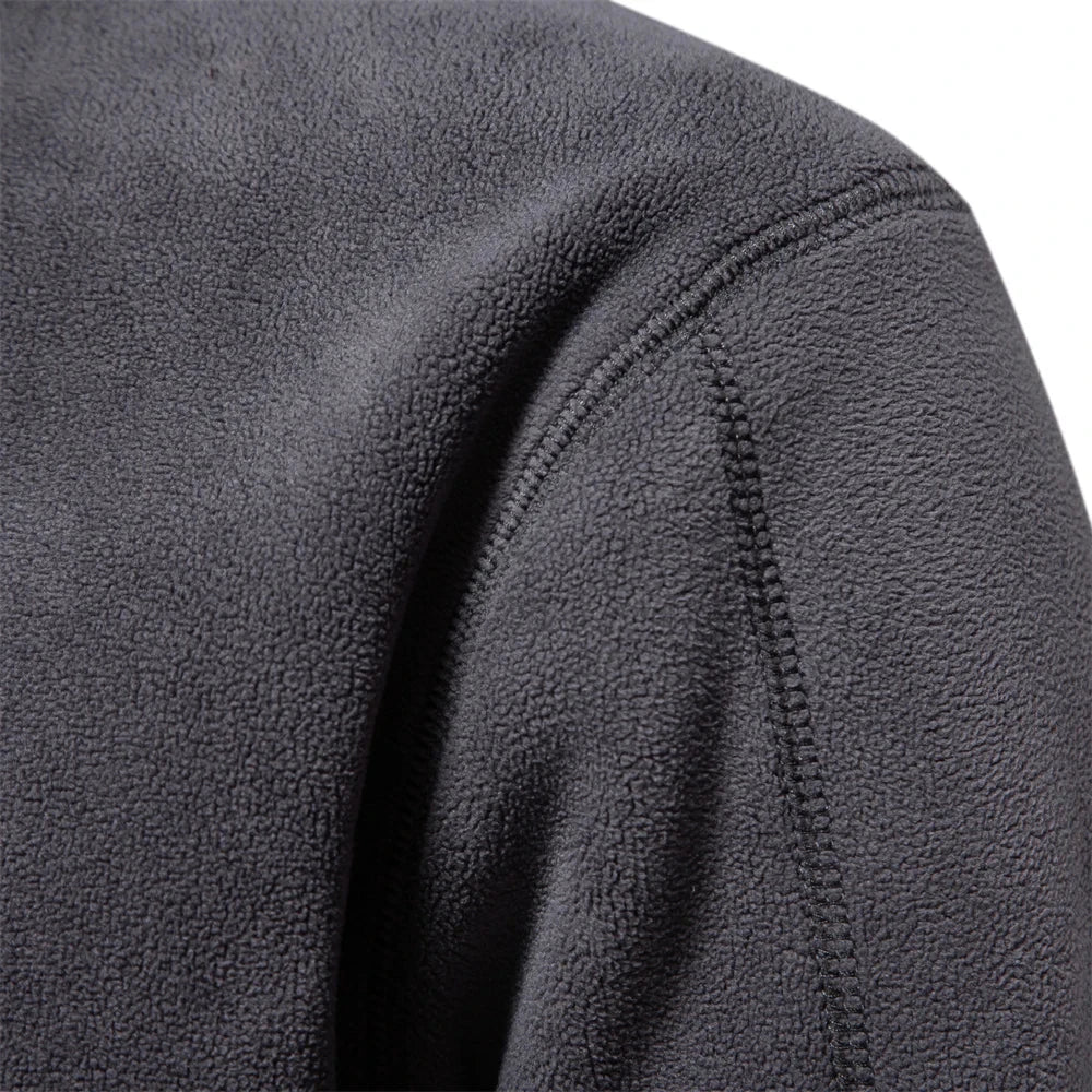 AIOPESON Brand Quality Thicken Warm Fleece Jacket for Men GlowCart