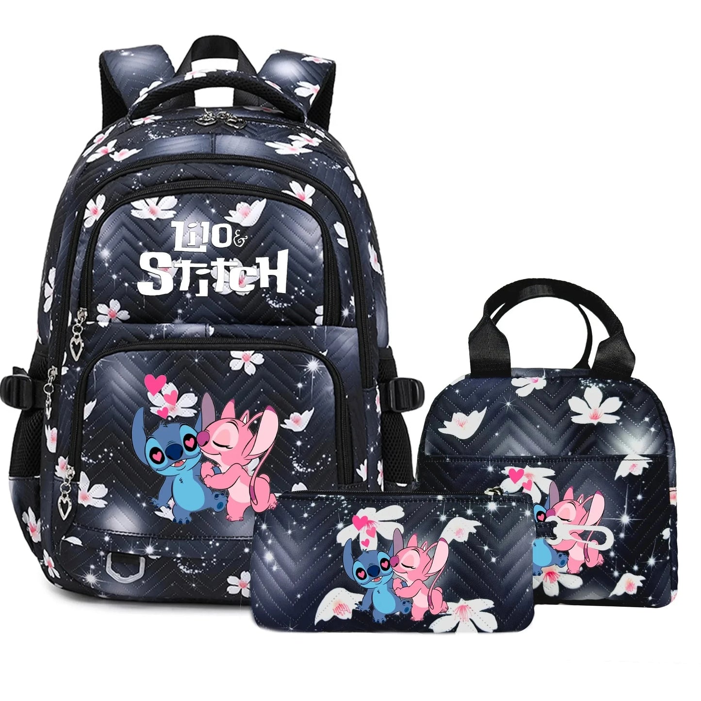 Lilo Stitch Large Capacity Backpack Daypack Lightweight GlowCart