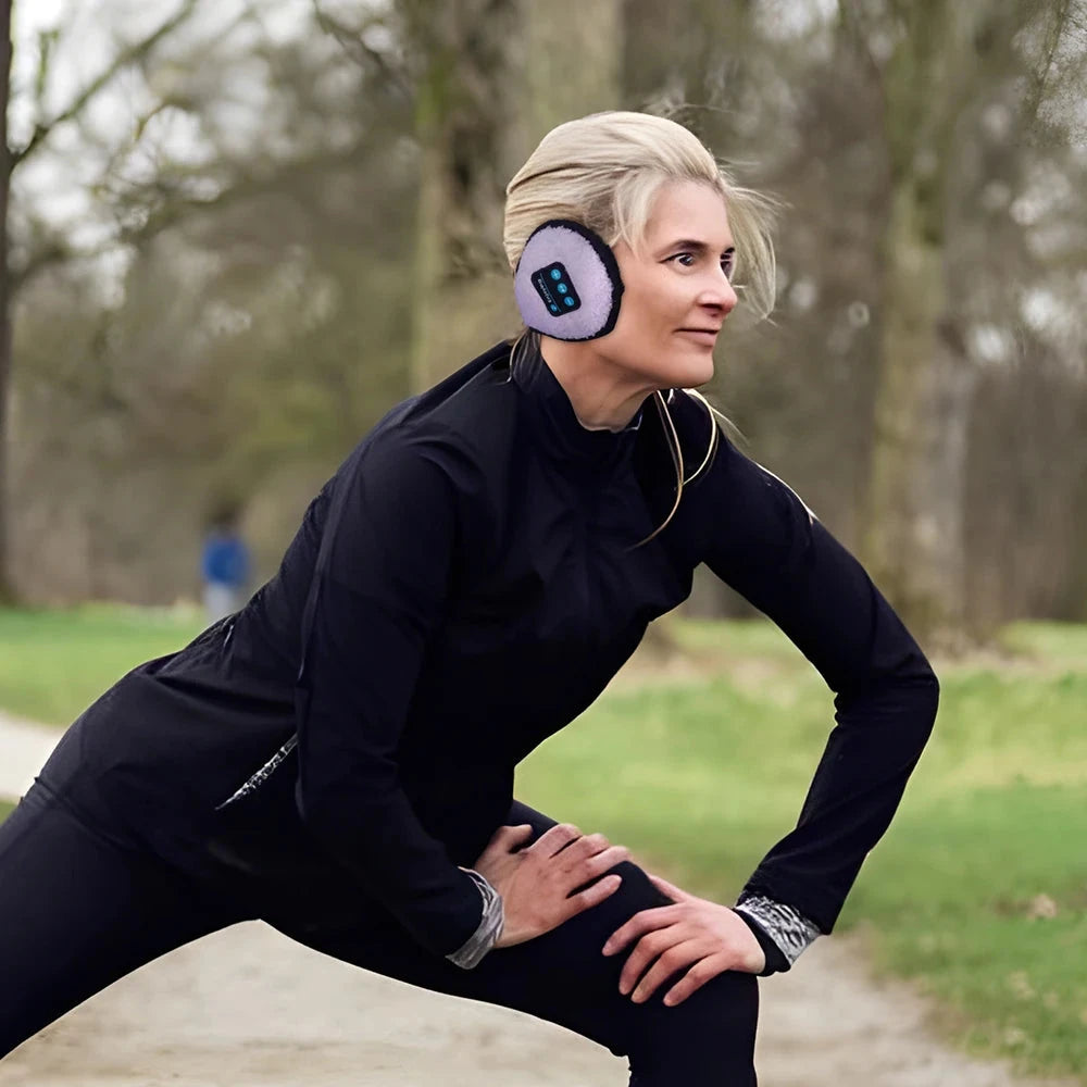 Wireless Adjustable Bluetooth Earmuffs Headphones Winter Ear GlowCart