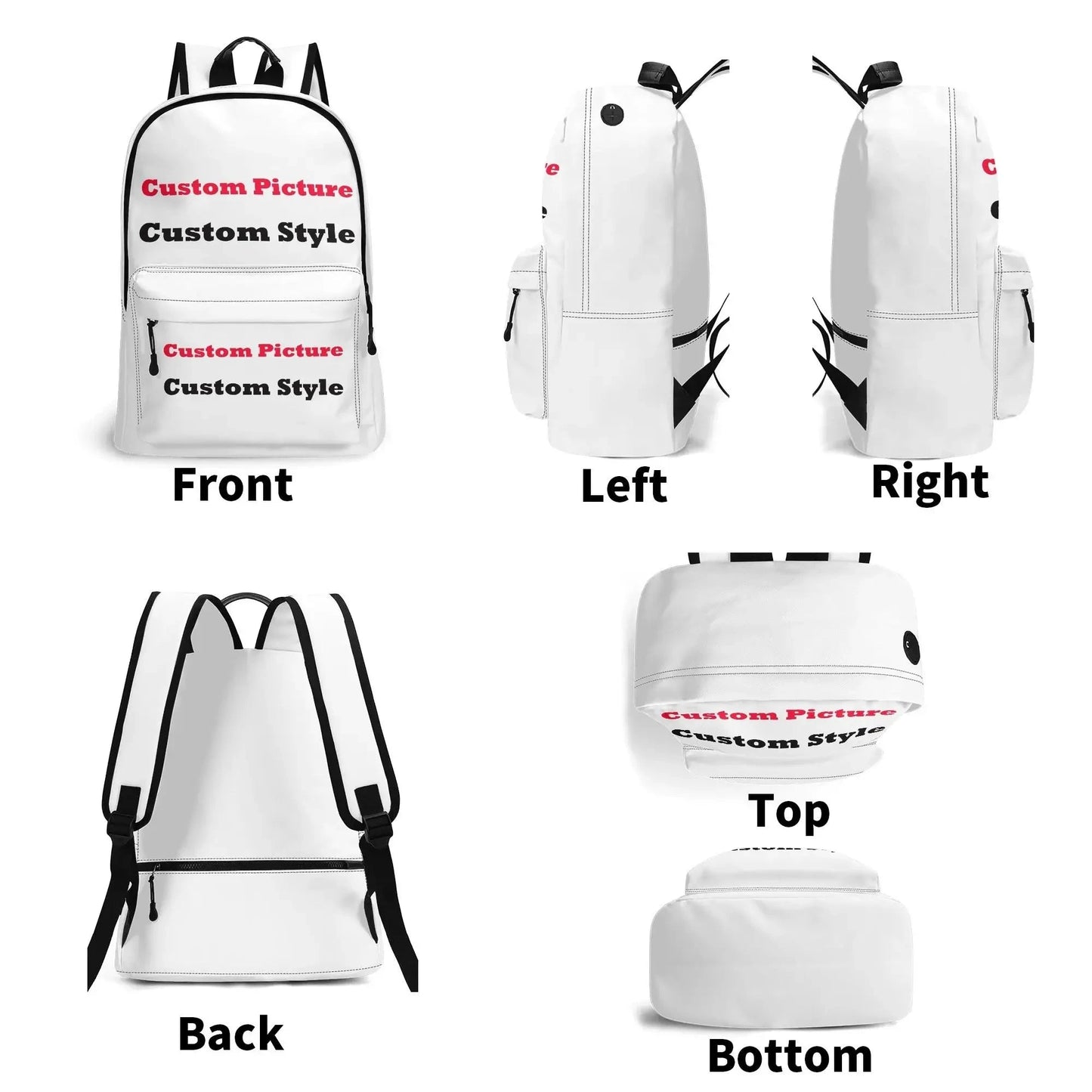 Flower Customization Travel Polynesian Hiking Men'S Backpack GlowCart