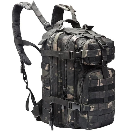 30L Tactical Backpack Military Daypack for Men Molle Assault GlowCart