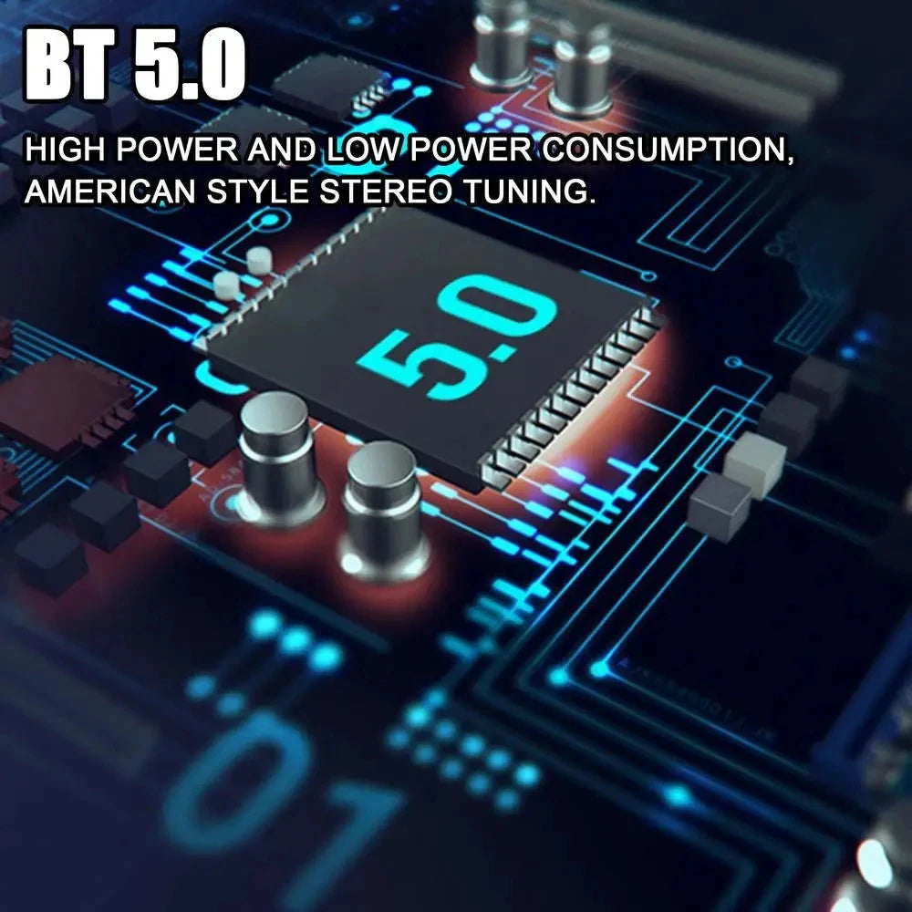 Winter Bluetooth 5.0 Compatible Earphone USB Rechargeable GlowCart