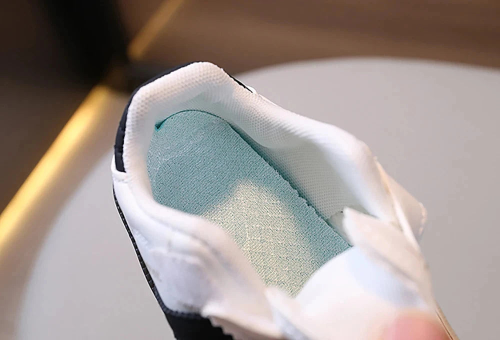 Fashion Sport Shoes For Children PU Leather Ergonomics Kids GlowCart