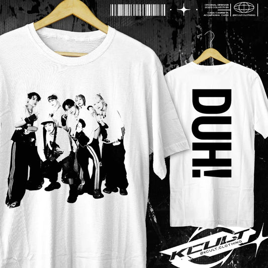 Summer Men P1Harmony 2025 DUH Same T-shirt Kpop Print Summer GlowCart