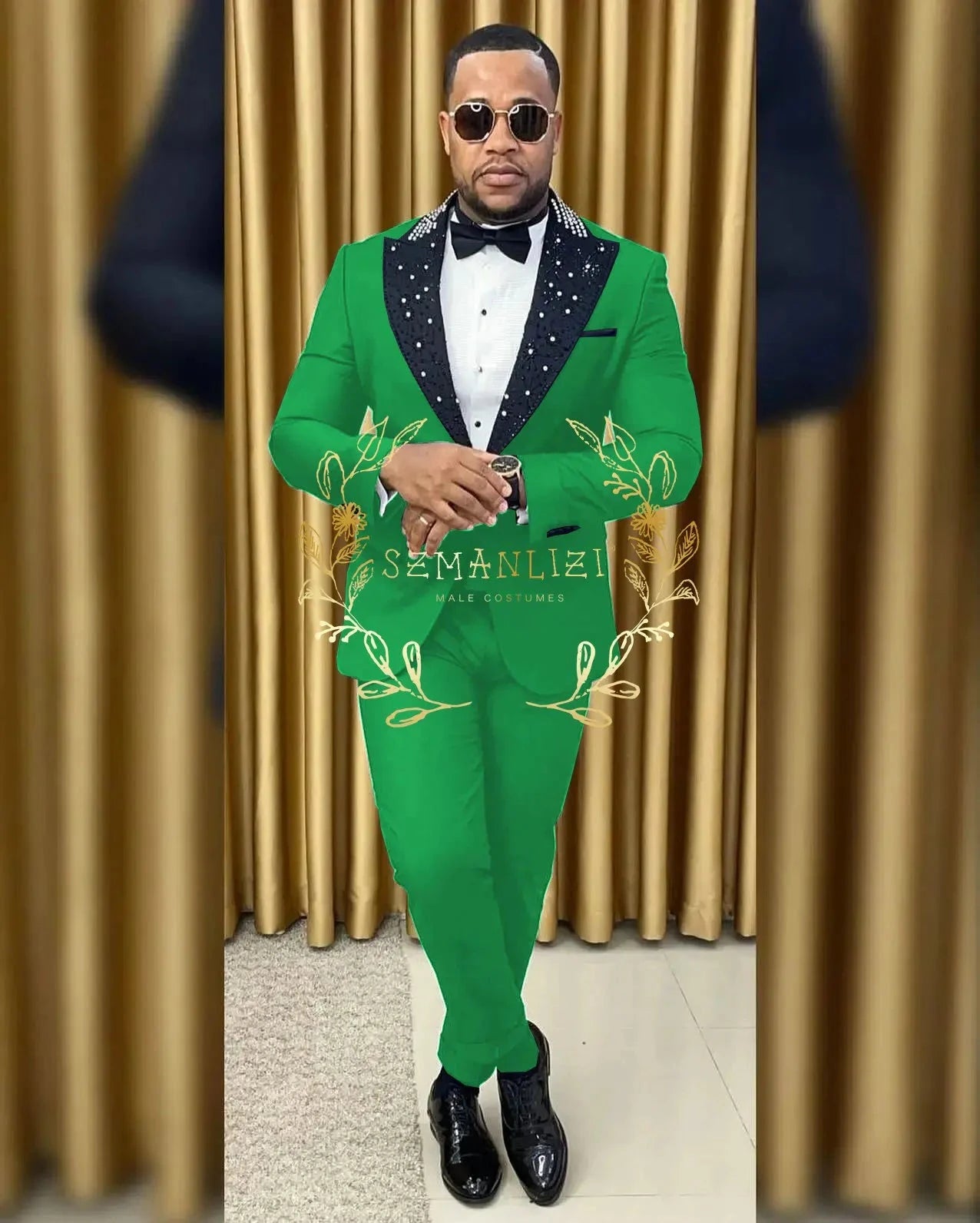 Luxury Wedding Suits For Men Groom Wear Tuxedos Handmade GlowCart