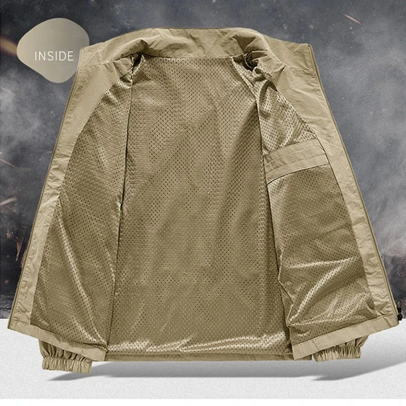 Autumn Breathable New Men's Jackets Outdoor Sports Loose GlowCart