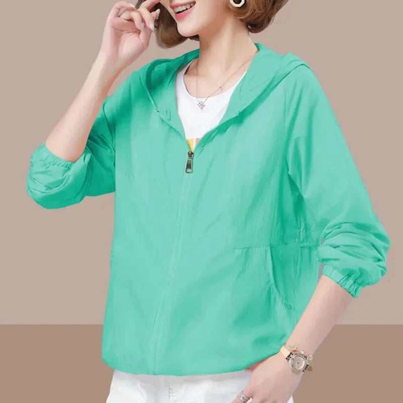 Women's Jacket 2024 New Summer Sun Protection Thin Coat GlowCart