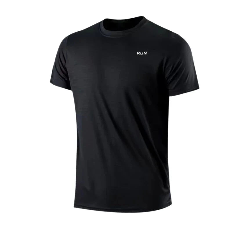 Men's Quick Dry Short Sleeve Gym Running Moisture Wicking GlowCart