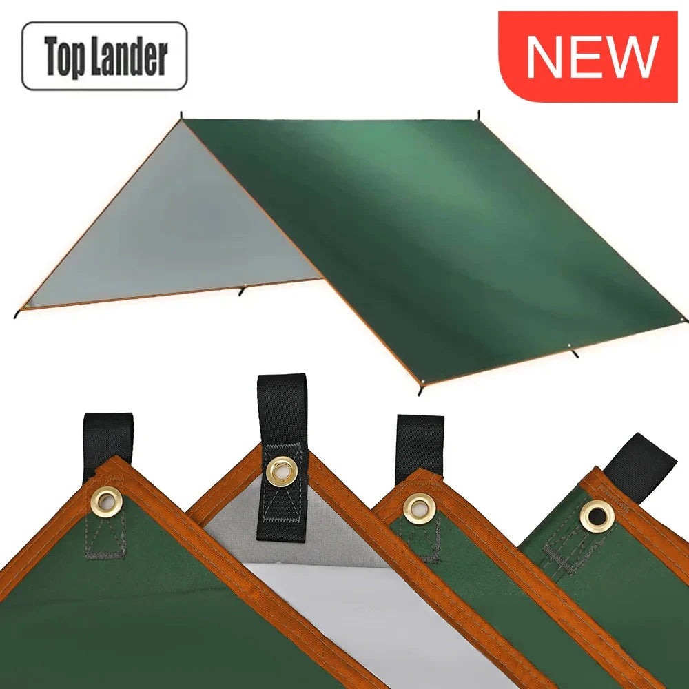 Camping Tarp Waterproof Tent Tourist Awning Shade Garden GlowCart