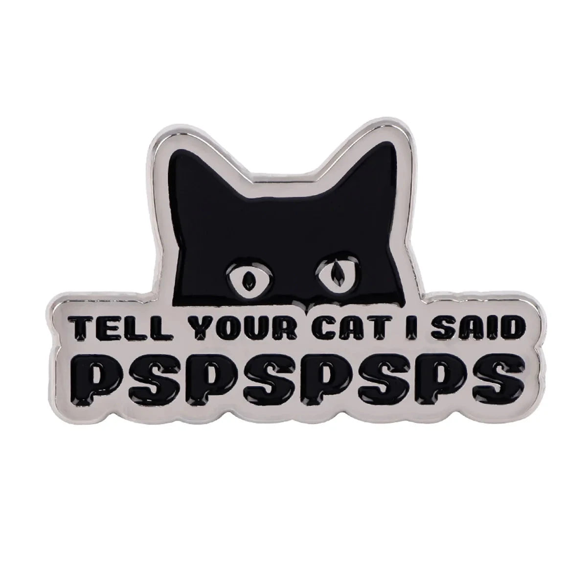 Cute Black Cat Enamel Pin Animal Brooch Pines Lapel Pins GlowCart