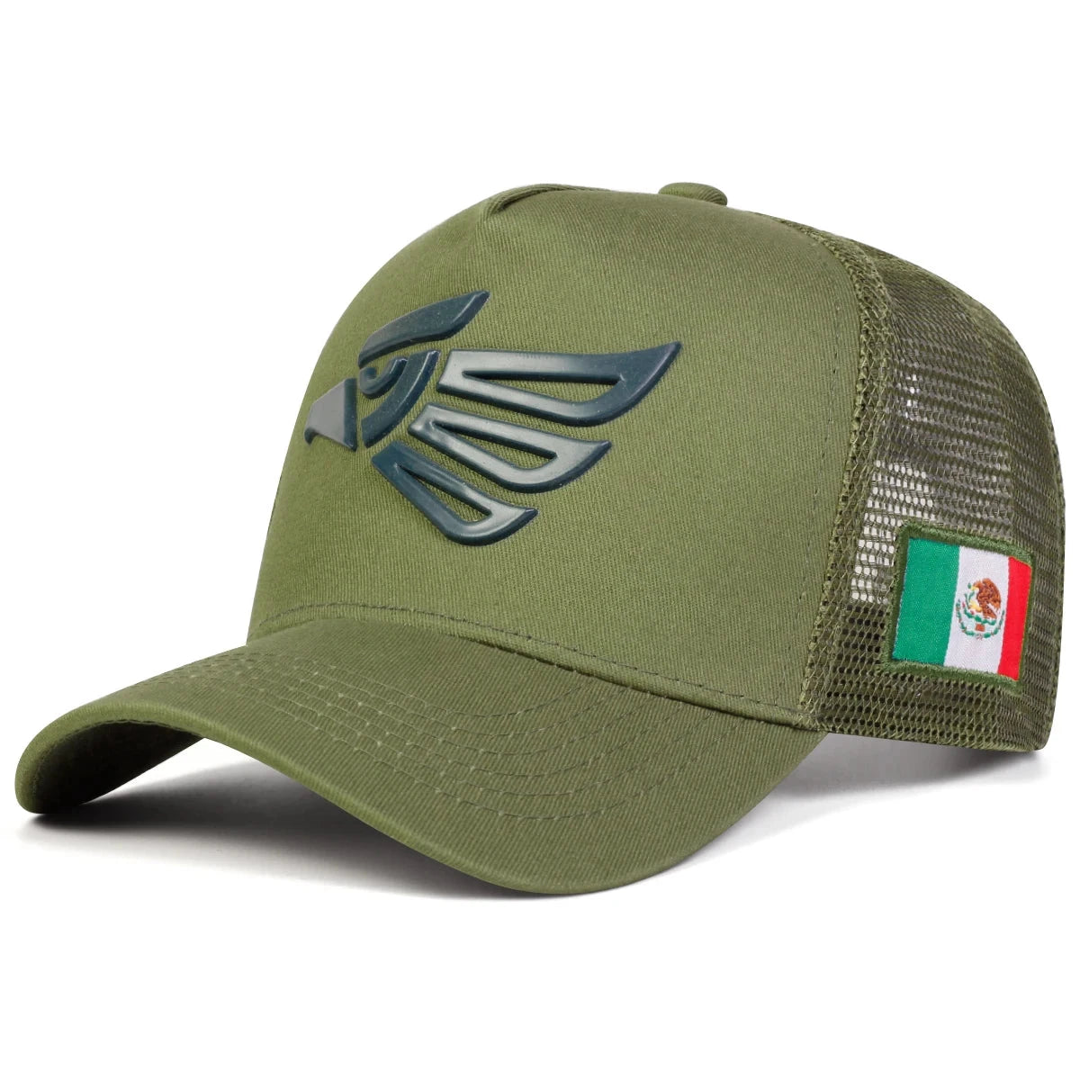 Unisex Mexican Eagle Label Baseball Net Caps Outdoor GlowCart