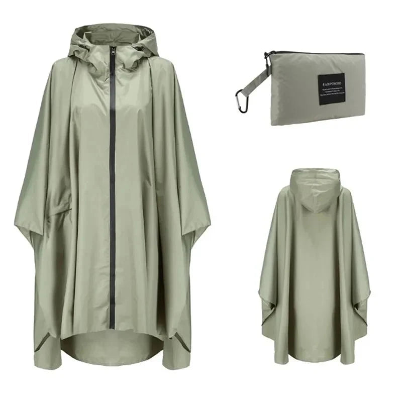 Women Men Poncho Raincoat Waterproof Tent Cover Wear GlowCart